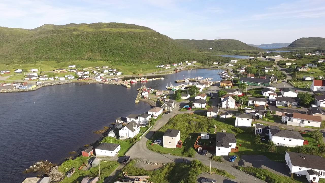 Panoramic view of Hermitage-Sandyville harbour